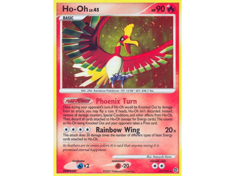 Ho-Oh (Reverse Holo)