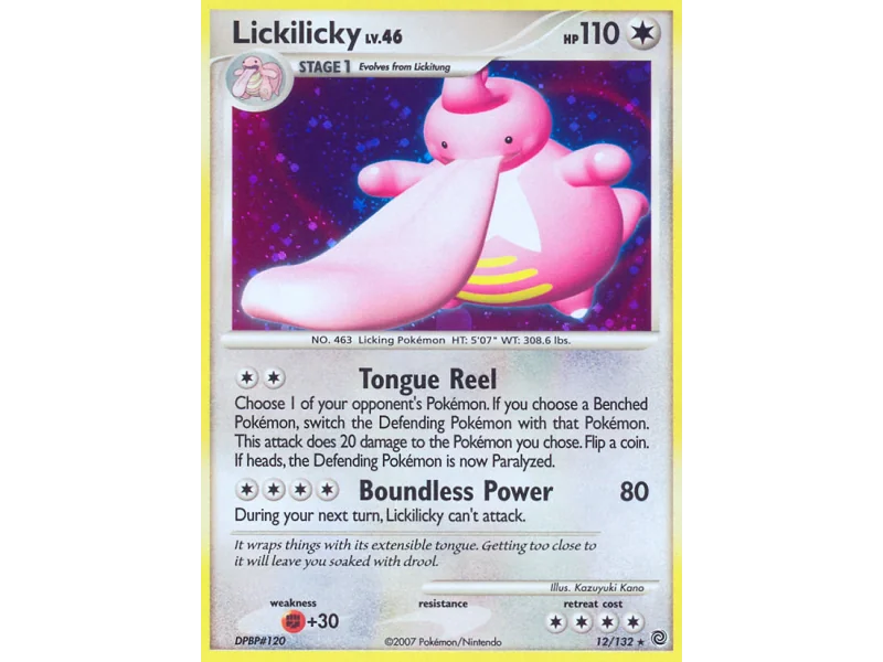 Lickilicky (Reverse Holo)