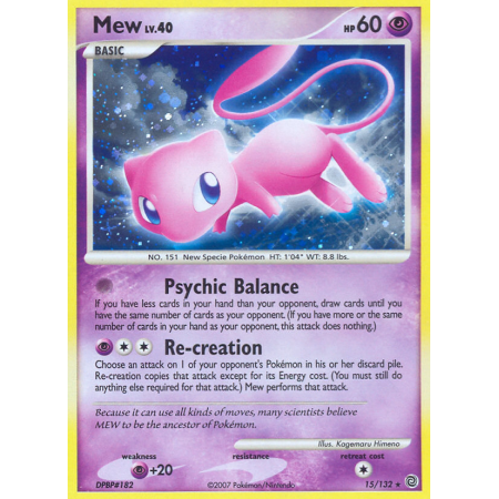Mew (Reverse Holo)