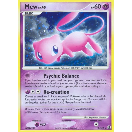 Mew (Reverse Holo)