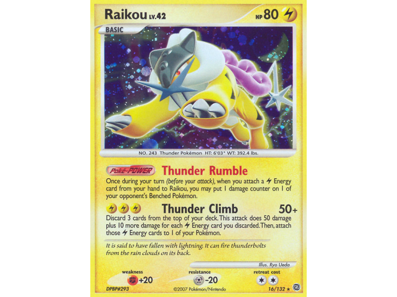 Raikou (Reverse Holo)