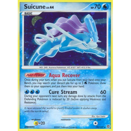 Suicune (Reverse Holo)