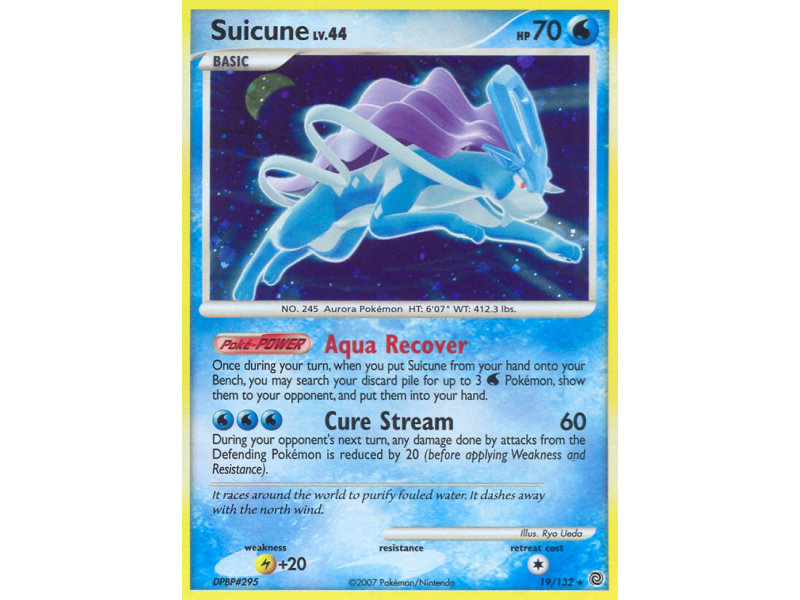 Suicune (Reverse Holo)