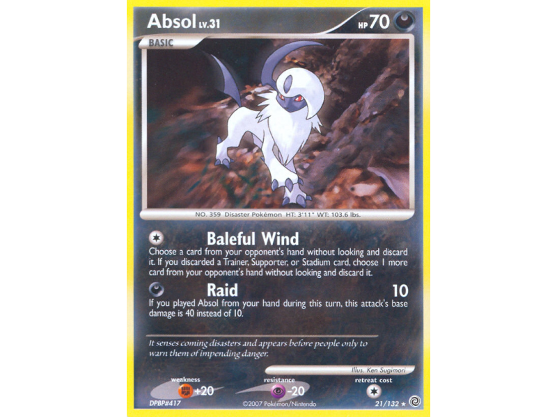 Absol (Reverse Holo)