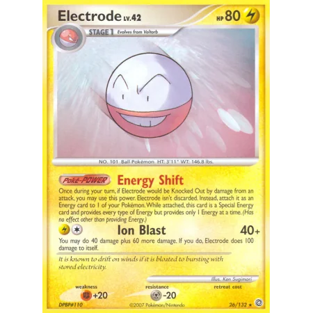 Electrode (Reverse Holo)