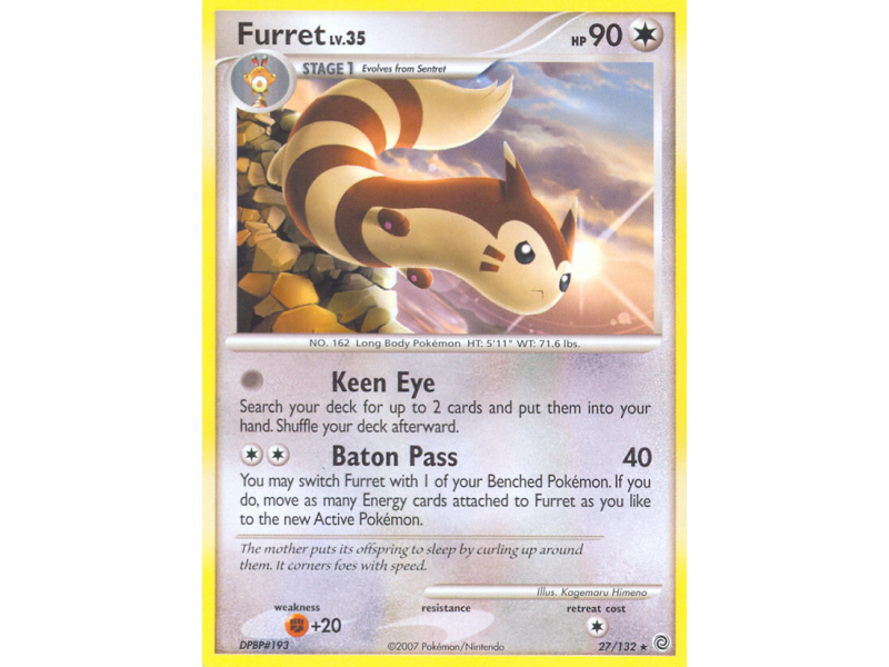 Furret (Reverse Holo)