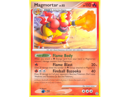 Magmortar (Reverse Holo)