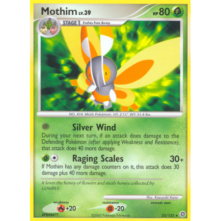 Mothim (Reverse Holo)