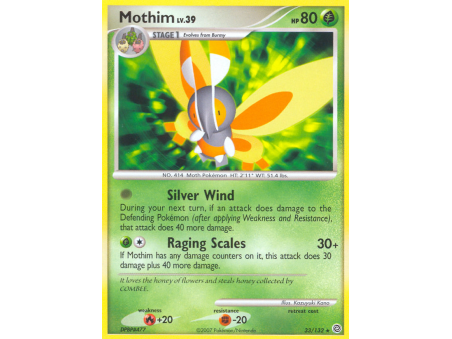 Mothim (Reverse Holo)