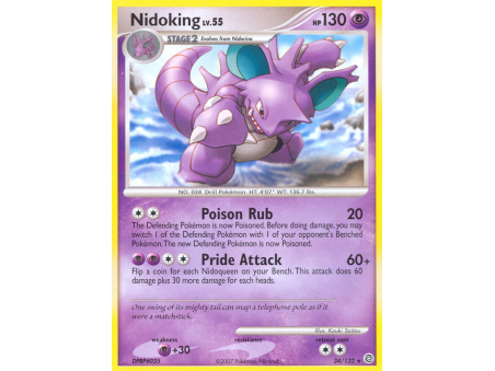 Nidoking (Reverse Holo)