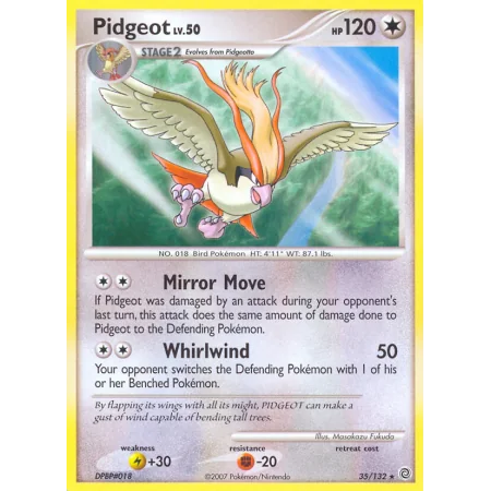 Pidgeot (Reverse Holo)