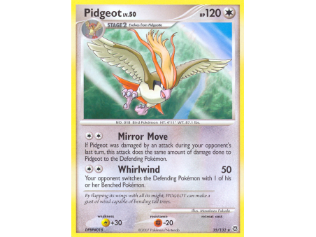 Pidgeot (Reverse Holo)