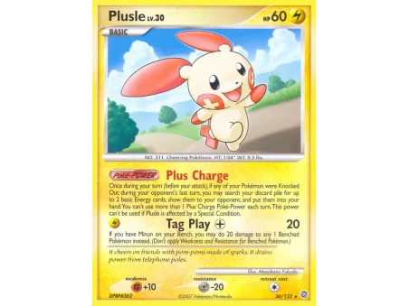 Plusle (Reverse Holo)