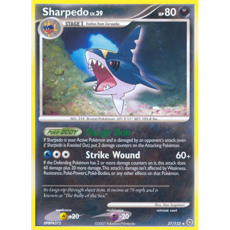 Sharpedo (Reverse Holo)