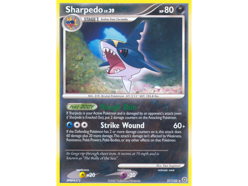 Sharpedo (Reverse Holo)