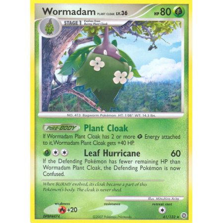 Wormadam Plant Cloak (Reverse Holo)