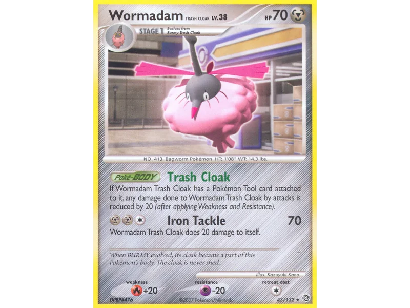 Wormadam Trash Cloak (Reverse Holo)