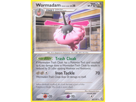 Wormadam Trash Cloak (Reverse Holo)