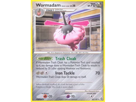 Wormadam Trash Cloak (Reverse Holo)