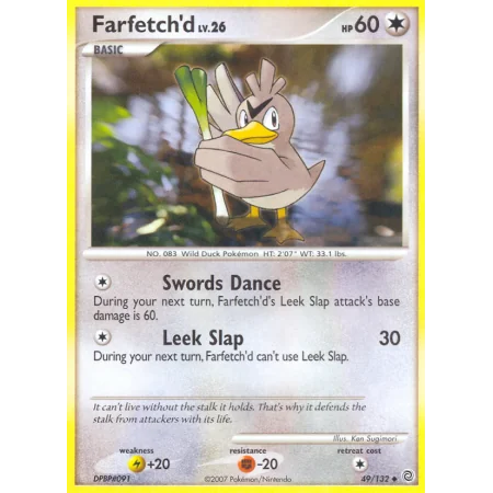 Farfetch'd (Reverse Holo)