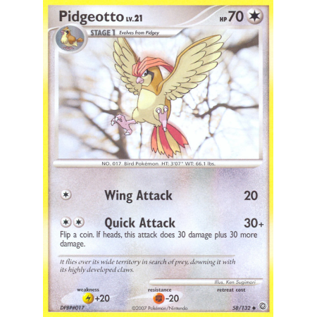 Pidgeotto (Reverse Holo)