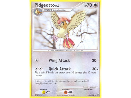 Pidgeotto (Reverse Holo)