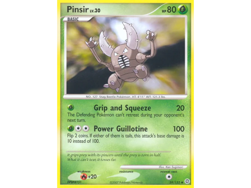 Pinsir (Reverse Holo)