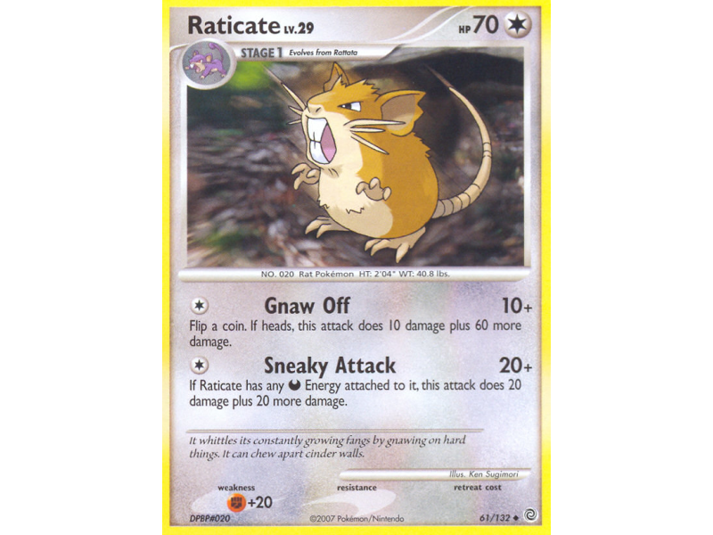 Raticate (Reverse Holo)