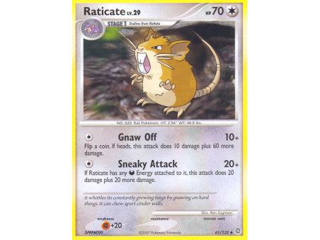 Raticate (Reverse Holo)