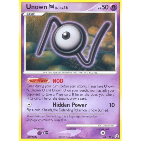 Unown [N] (Reverse Holo)
