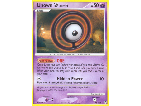 Unown [O] (Reverse Holo)