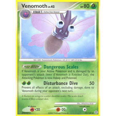 Venomoth (Reverse Holo)