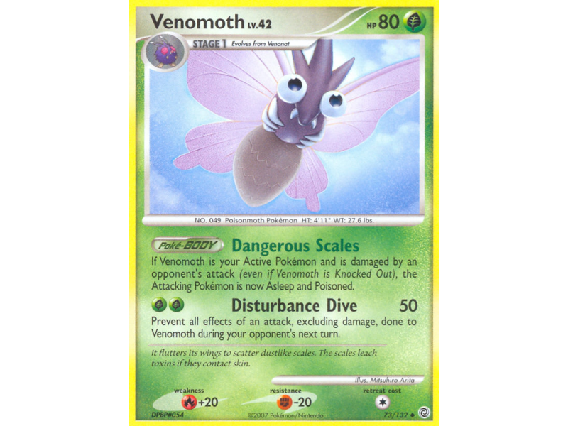 Venomoth (Reverse Holo)