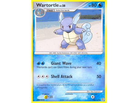 Wartortle (Reverse Holo)