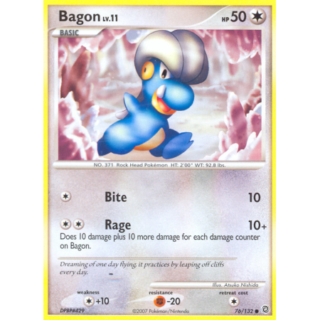 Bagon (Reverse Holo)