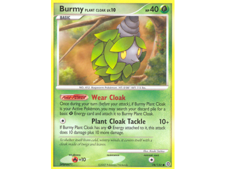 Burmy Plant Cloak (Reverse Holo)