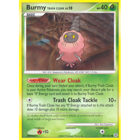 Burmy Trash Cloak (Reverse Holo)