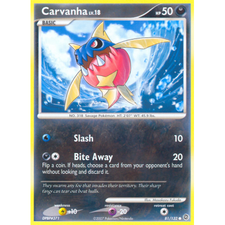 Carvanha (Reverse Holo)