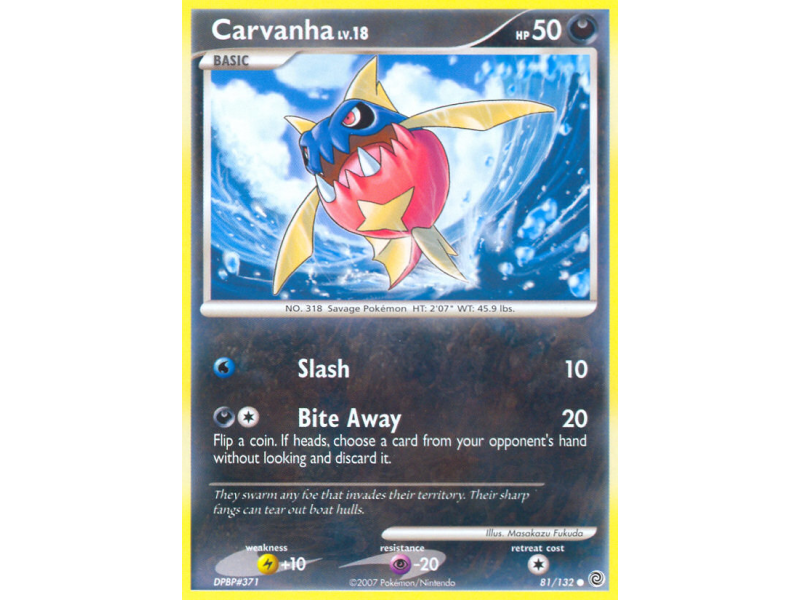 Carvanha (Reverse Holo)