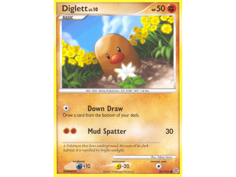Diglett (Reverse Holo)