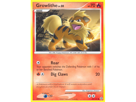 Growlithe (Reverse Holo)