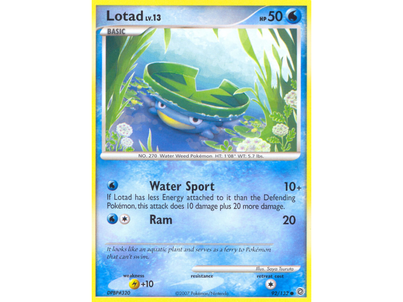 Lotad (Reverse Holo)