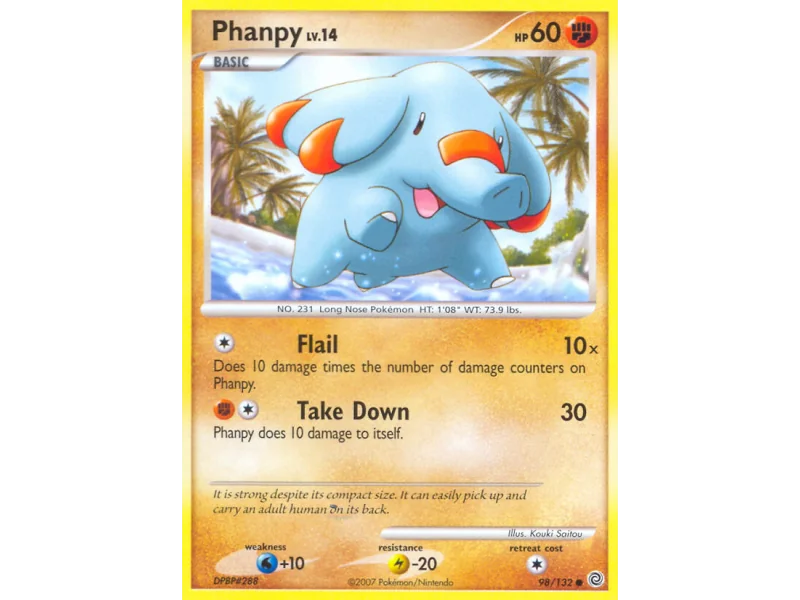 Phanpy (Reverse Holo)