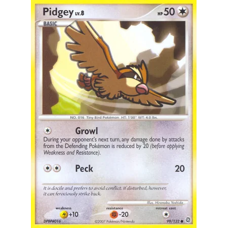 Pidgey (Reverse Holo)
