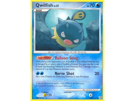 Qwilfish (Reverse Holo)