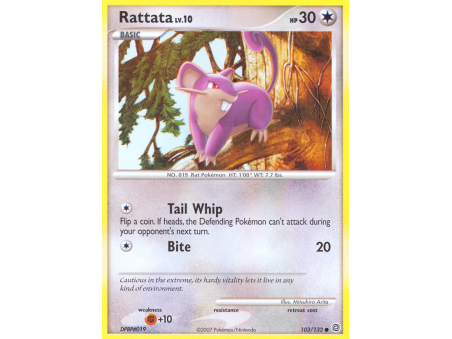 Rattata (Reverse Holo)