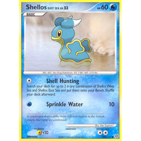 Shellos East Sea (Reverse Holo)