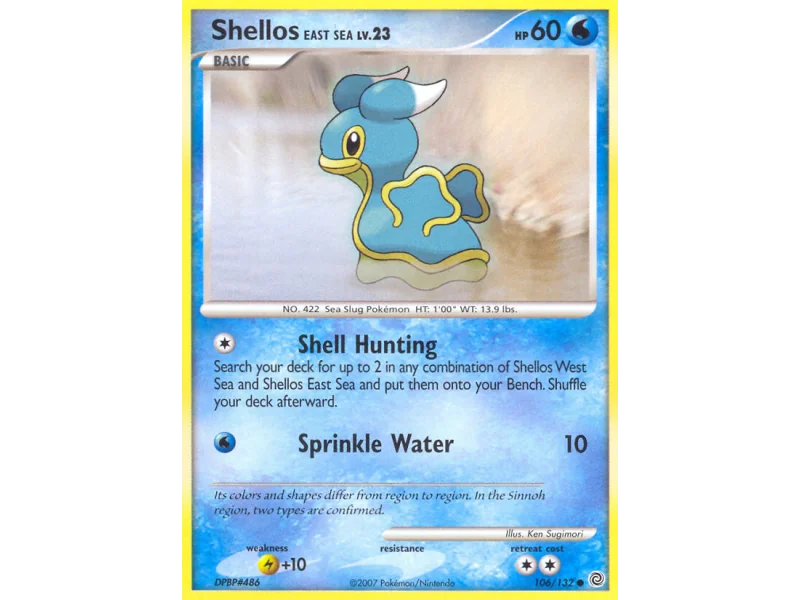 Shellos East Sea (Reverse Holo)