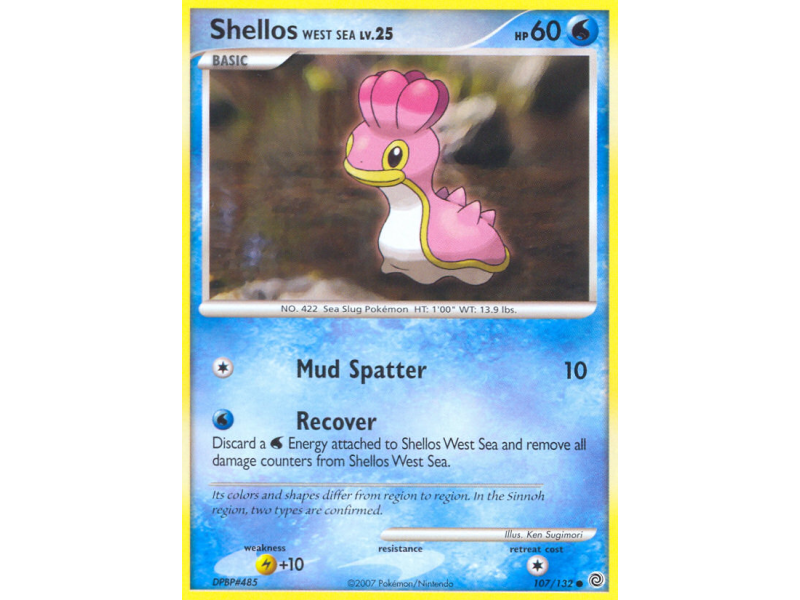 Shellos West Sea (Reverse Holo)