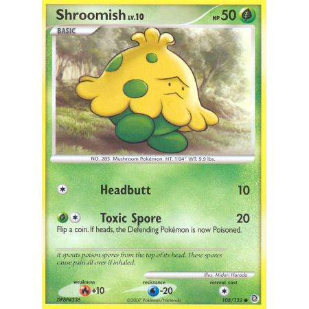 Shroomish (Reverse Holo)
